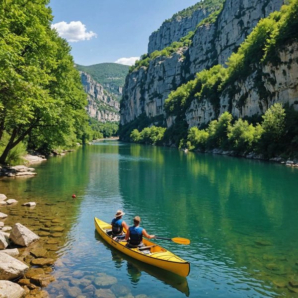 Guide Complet pour une Descente de l'Ardèche entre Amis : Conseils et Astuces pour une Aventure Inoubliable